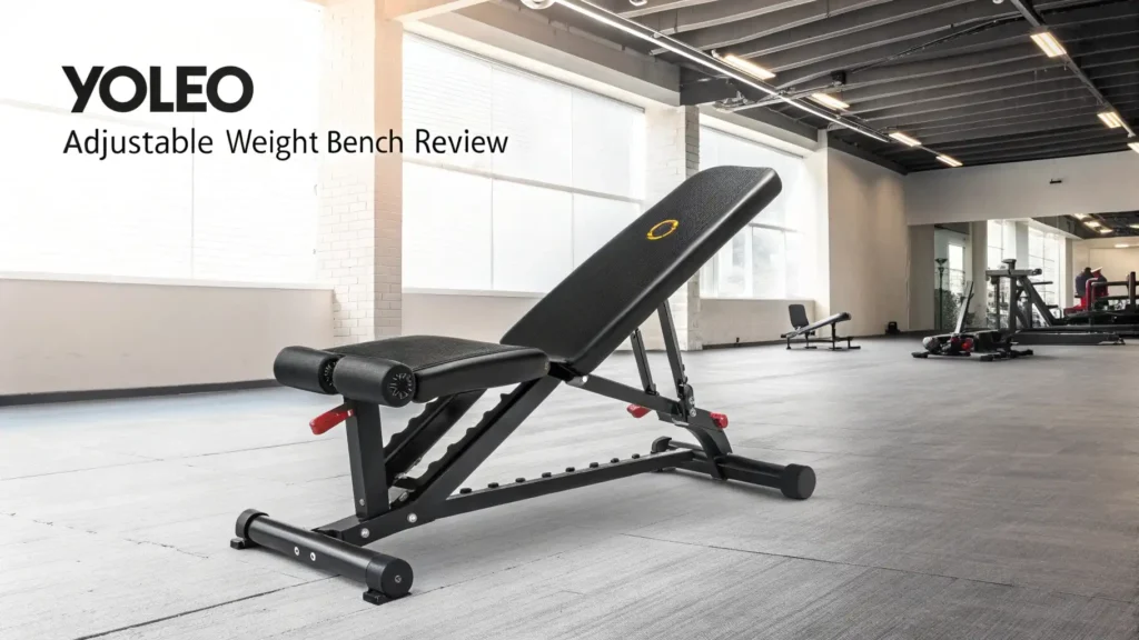 Yoleo Adjustable Weight Bench