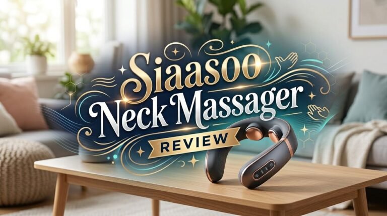 Siaasoo Neck Massager Review 2026: Worth Your Money?