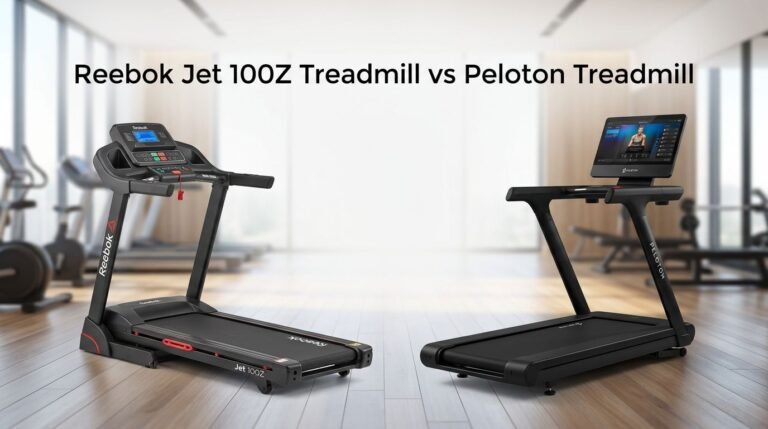 Reebok Jet 100Z Treadmill vs Peloton Treadmill