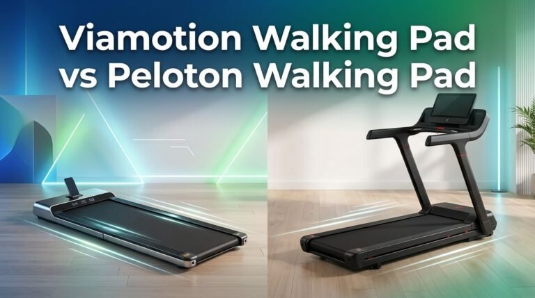 Viamotion Walking Pad vs Peloton Walking Pad