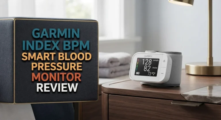 Garmin Index BPM Smart Blood Pressure Monitor Review 2026
