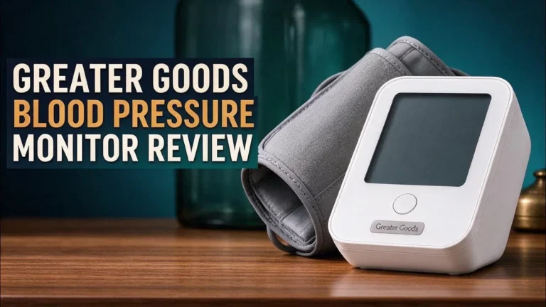 Greater Goods Blood Pressure Monitor Review 2026