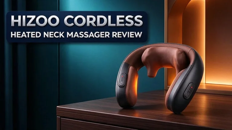 Hizoo Cordless Heated Neck Massager Review 2026